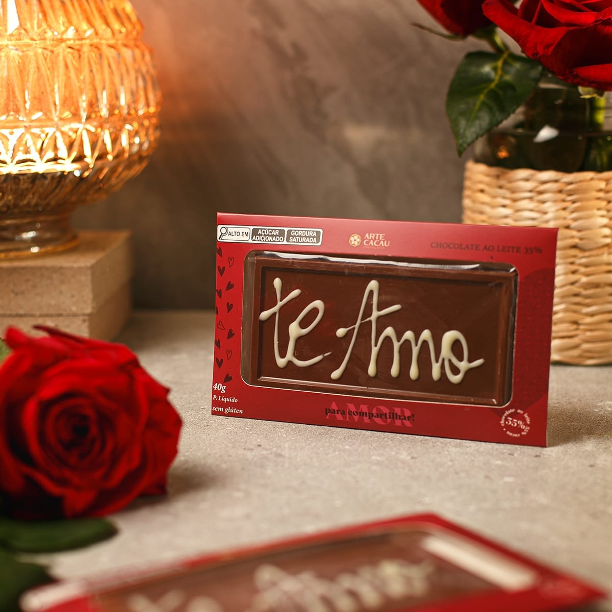 Barra "Te Amo" com Visor